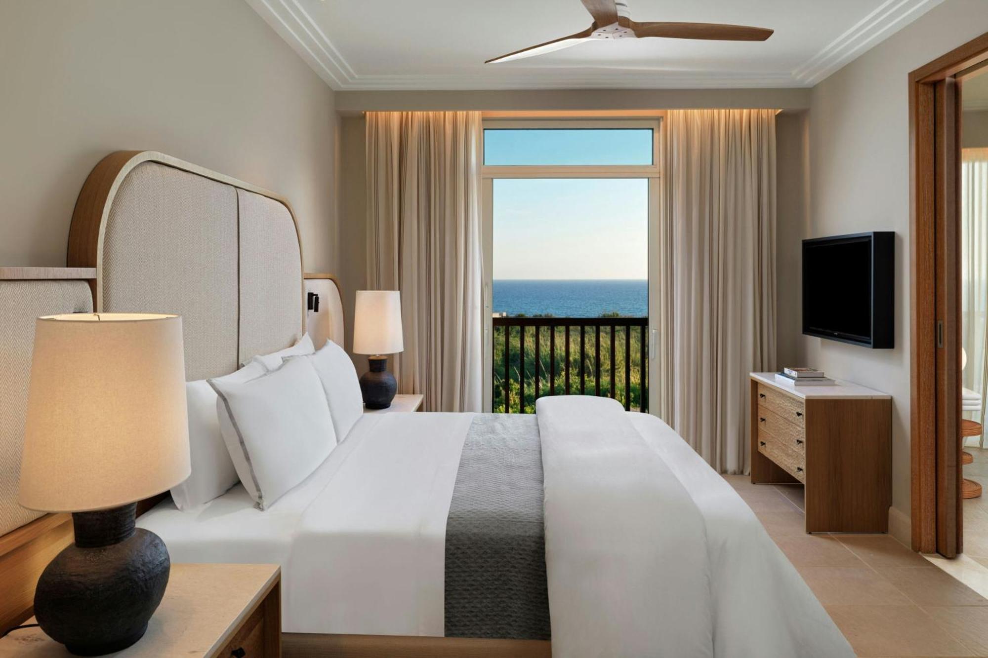 Suite King Premium con 1 Camera da Letto, Balcone e Vista Mare